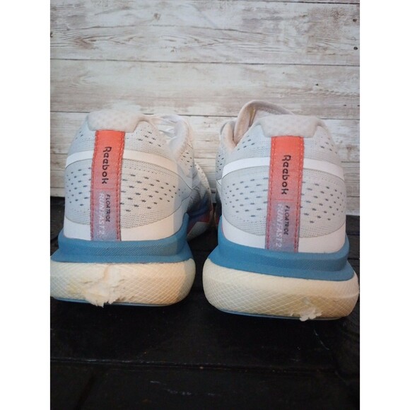 Reebok Womens Floatride Run Fast 2.0 EG1752 White Running Shoes Sneakers Size 10 - Picture 9 of 9